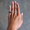Thumbnail Image 2 of 2-1/4 CT. T.W. Emerald-Cut Certified Lab-Grown Diamond Engagement Ring in 14K White Gold (F/VS2)