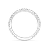 Thumbnail Image 2 of Enchanted Star 1/2 CT. T.W. Certified Lab-Grown Diamond Anniversary Band in 14K White Gold (F/VS2)