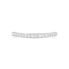 Thumbnail Image 3 of Enchanted Star 1/2 CT. T.W. Certified Lab-Grown Diamond Anniversary Band in 14K White Gold (F/VS2)