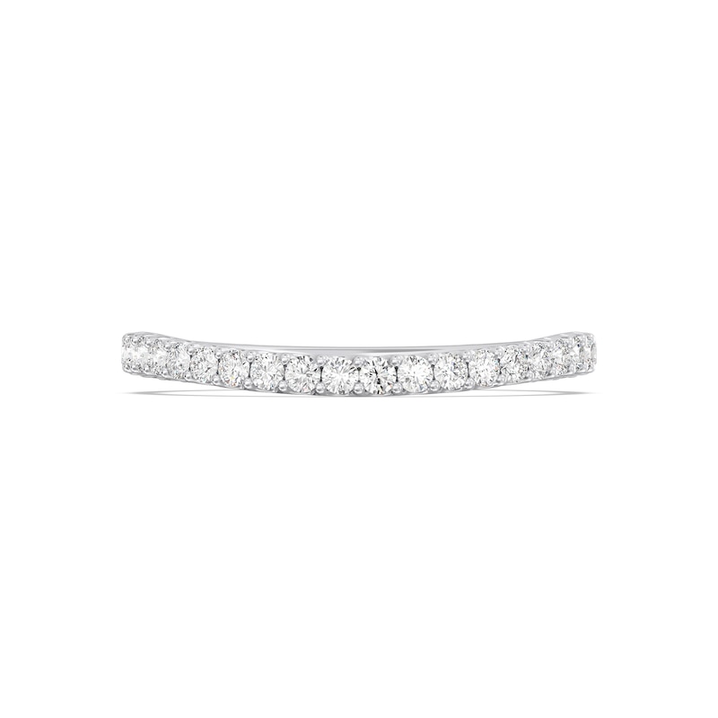 Main Image 3 of Enchanted Star 1/2 CT. T.W. Certified Lab-Grown Diamond Anniversary Band in 14K White Gold (F/VS2)