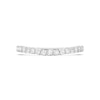 Thumbnail Image 3 of Enchanted Star 3/4 CT. T.W. Certified Lab-Grown Diamond Anniversary Band in 14K White Gold (F/VS2)