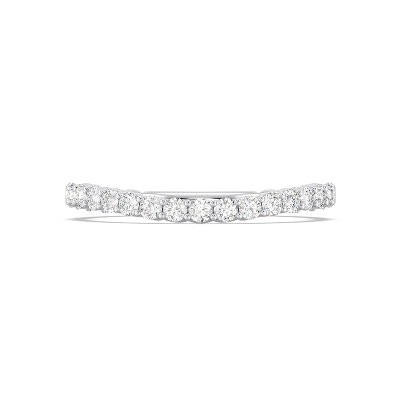 Main Image 3 of Enchanted Star 3/4 CT. T.W. Certified Lab-Grown Diamond Anniversary Band in 14K White Gold (F/VS2)