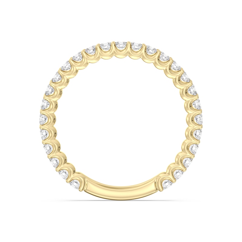 Main Image 2 of Enchanted Star 3/4 CT. T.W. Certified Lab-Grown Diamond Anniversary Band in 14K Gold (F/VS2)
