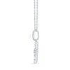 Thumbnail Image 3 of 3/4 CT. T.W. Diamond Star Pendant in 10K White Gold