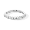 Thumbnail Image 1 of 1/2 CT. T.W. Certified Lab-Grown Diamond Band in 14K White Gold (I/SI2)