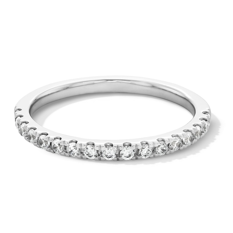Main Image 1 of 1/4 CT. T.W. Certified Lab-Grown Diamond Band in 14K White Gold (I/SI2)