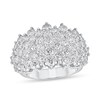 Thumbnail Image 1 of 4-7/8 CT. T.W. Diamond Multi-Row Ring in 14K White Gold
