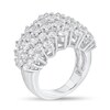 Thumbnail Image 2 of 4-7/8 CT. T.W. Diamond Multi-Row Ring in 14K White Gold