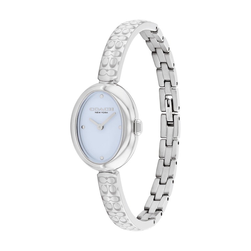 Main Image 2 of Ladies' Coach Sammy Bangle Watch with Oval Blue Dial (Model: 14504484)