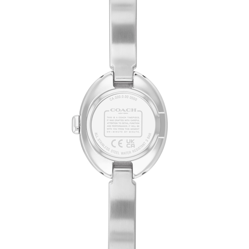 Main Image 3 of Ladies' Coach Sammy Bangle Watch with Oval Blue Dial (Model: 14504484)