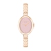 Thumbnail Image 1 of Ladies' Coach Sammy Rose-Tone IP Bangle Watch with Oval Pink Dial (Model: 14504486)