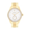 Thumbnail Image 1 of Ladies' Coach Brooks Crystal Accent Gold-Tone IP Automatic Watch with Gold-Tone Dial (Model: 14504527)