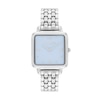 Thumbnail Image 1 of Ladies' Coach Cass Crystal Accent Watch with Square Blue Dial (Model: 14504494)