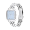 Thumbnail Image 2 of Ladies' Coach Cass Crystal Accent Watch with Square Blue Dial (Model: 14504494)