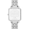 Thumbnail Image 3 of Ladies' Coach Cass Crystal Accent Watch with Square Blue Dial (Model: 14504494)
