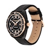 Thumbnail Image 2 of Men’s Coach Charter Black IP Leather Strap Automatic Watch with Black Dial (Model: 14602734)