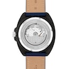 Thumbnail Image 3 of Men’s Coach Charter Black IP Blue Leather Strap Automatic Watch with Blue Dial (Model: 14602736)