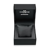 Thumbnail Image 4 of Men’s Coach Charter Black IP Blue Leather Strap Automatic Watch with Blue Dial (Model: 14602736)