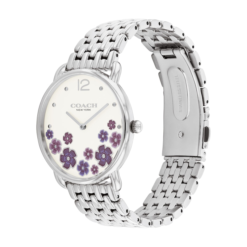 Main Image 2 of Ladies' Coach Elliot Watch with Ivory Floral Dial (Model: 14504516)