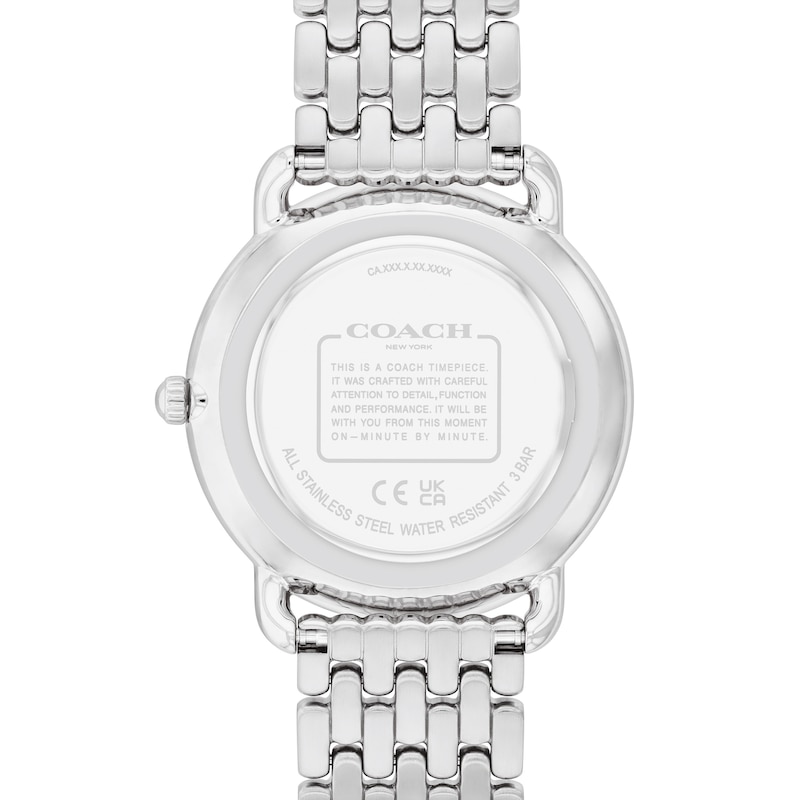 Main Image 3 of Ladies' Coach Elliot Watch with Ivory Floral Dial (Model: 14504516)