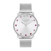Thumbnail Image 2 of Ladies’ Coach Elliot Pink Crystal Accent Bow Detail Watch with Silver-Tone Dial and Bracelet Box Set (Model: 14000123)