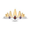 Thumbnail Image 4 of Collector's Edition Enchanted Disney Snow White Live Action Gemstone and Diamond Crown Ring Set in Sterling Silver