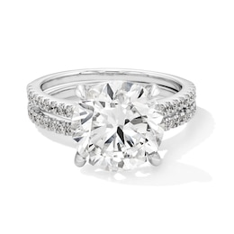5-5/8 CT. T.W. Certified Lab-Grown Diamond Bridal Set in 14K White Gold (F/VS2)