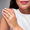 Thumbnail Image 2 of 5-5/8 CT. T.W. Certified Lab-Grown Diamond Bridal Set in 14K Gold (F/VS2)