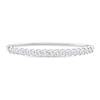 Thumbnail Image 1 of 1/4 CT. T.W. Diamond Miracle Cascading Bangle in Sterling Silver