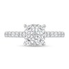 Thumbnail Image 3 of 7/8 CT. T.W. Diamond Quad Engagement Ring in 10K White Gold