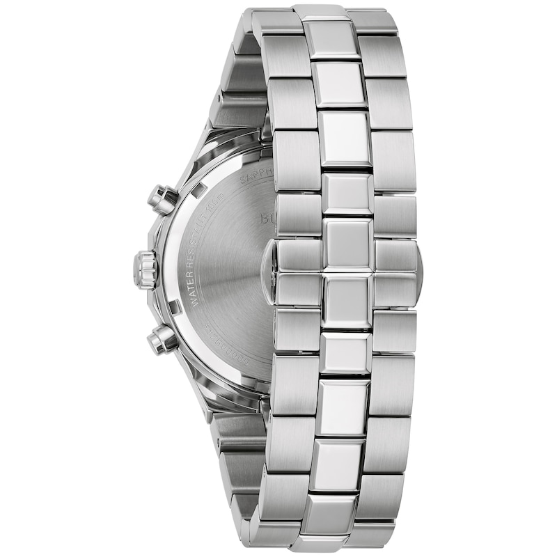 Main Image 3 of Men's Bulova Classic Prestige Chronograph Watch with Grey Dial (Model: 96B459)