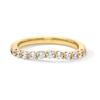 Thumbnail Image 1 of 1/2 CT. T.W. Certified Lab-Grown Diamond Contour Band in 14K Gold (F/VS2)