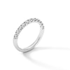 Thumbnail Image 2 of 1/2 CT. T.W. Certified Lab-Grown Diamond Wedding Band in 14K White Gold (F/VS2)