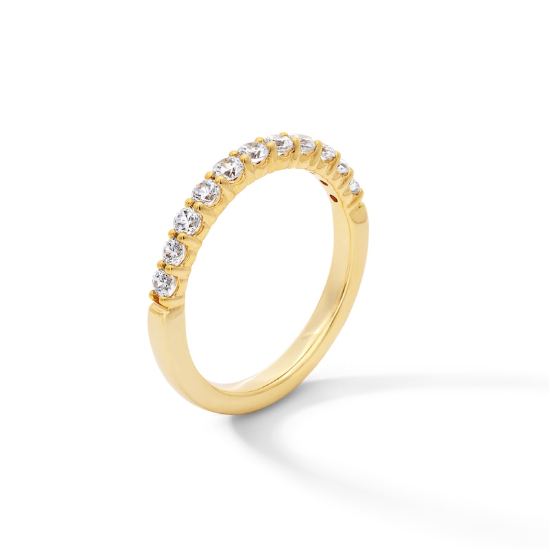 Main Image 2 of 1/2 CT. T.W. Certified Lab-Grown Diamond Wedding Band in 14K Gold (F/VS2)