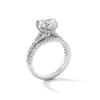 Thumbnail Image 3 of 2-3/4 CT. T.W. Heart-Shaped Certified Lab-Grown Diamond Split Shank Bridal Set in 14K White Gold (F/VS2)