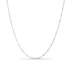 Thumbnail Image 1 of 1.5mm Diamond-Cut Bead Station Chain Necklace in Solid Sterling Silver - 18"
