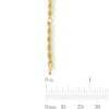 Thumbnail Image 2 of 2.5mm Silk Rope™ Chain Anklet in Solid 14K Gold - 10"