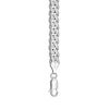 Thumbnail Image 2 of 6.9mm Diamond-Cut Miami Cuban Curb Chain Bracelet in Solid Sterling Silver - 8.5"