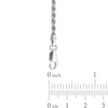 Thumbnail Image 3 of 2.5mm Rope Chain Bracelet in Solid Sterling Silver - 7.5"