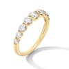 Thumbnail Image 2 of 1 CT. T.W. Certified Lab-Grown Diamond Graduated Nine Stone Band in 14K Gold (F/VS2)