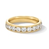 Thumbnail Image 1 of 1-1/2 CT. T.W. Certified Lab-Grown Diamond Channel Ten Stone Band in 10K Gold (F/VS2)