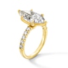 Thumbnail Image 3 of 4-1/2 CT. T.W. Marquise-Cut Certified Lab-Grown Diamond Engagement Ring in 14K Gold (F/VS2)