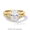 Thumbnail Image 4 of 1/3 CT. T.W. Marquise and Round Certified Lab-Grown Diamond Contour Band in 14K Gold (F/VS2)