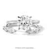 Thumbnail Image 3 of 3/8 CT. T.W. Marquise-Cut Certified Lab-Grown Diamond Solitaire Enhancer in 14K White Gold (F/VS2) - Size 7