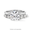 Thumbnail Image 4 of 3/8 CT. T.W. Marquise-Cut Certified Lab-Grown Diamond Solitaire Enhancer in 14K White Gold (F/VS2) - Size 7