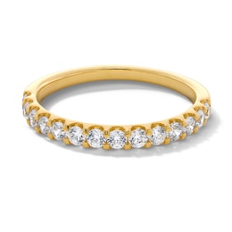 1/2 CT. T.W. Certified Lab-Grown Diamond Band in 14K Gold (F/VS2)