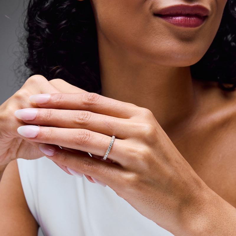 Main Image 2 of 1/2 CT. T.W. Certified Lab-Grown Diamond Band in 14K Gold (F/VS2)
