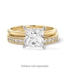 Thumbnail Image 4 of 1/4 CT. T.W. Certified Lab-Grown Diamond Pinched Band in 14K Gold (F/VS2)