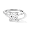 Thumbnail Image 1 of 2-1/2 CT. T.W. Princess-Cut Certified Lab-Grown Diamond Solitaire Engagement Ring in 14K White Gold (F/VS2)