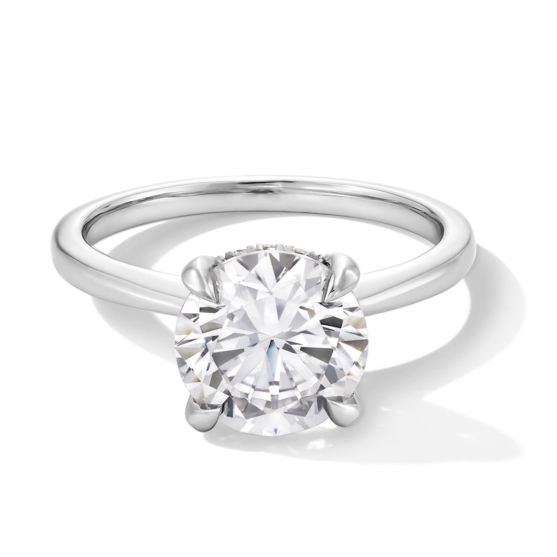Main Image 1 of 2-1/2 CT. T.W. Certified Lab-Grown Diamond Solitaire Engagement Ring in 14K White Gold (F/VS2)